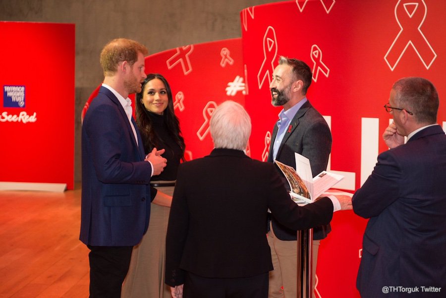 Meghan and Harry in London