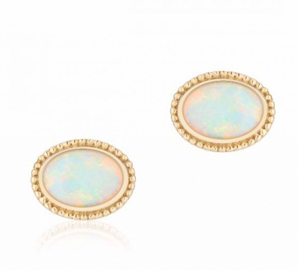 Meghan Markle's Birks Opal Earrings from the engagement announcement