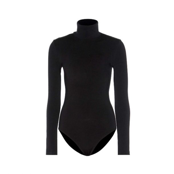 Wolford Colorado Body High Turtle Neck Bodysuit with Long Sleeve