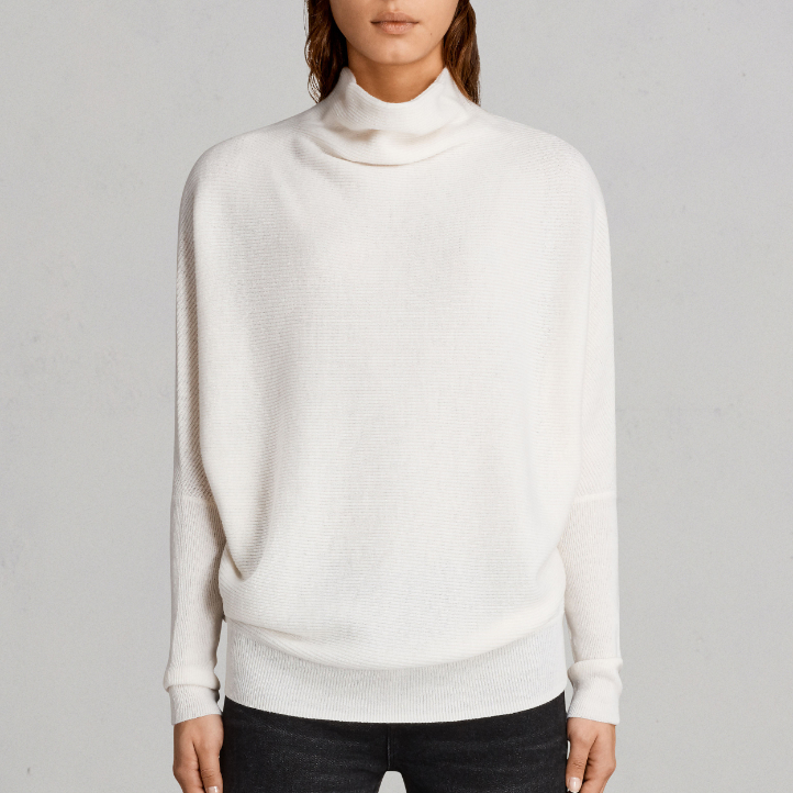 All saints white outlet jumper