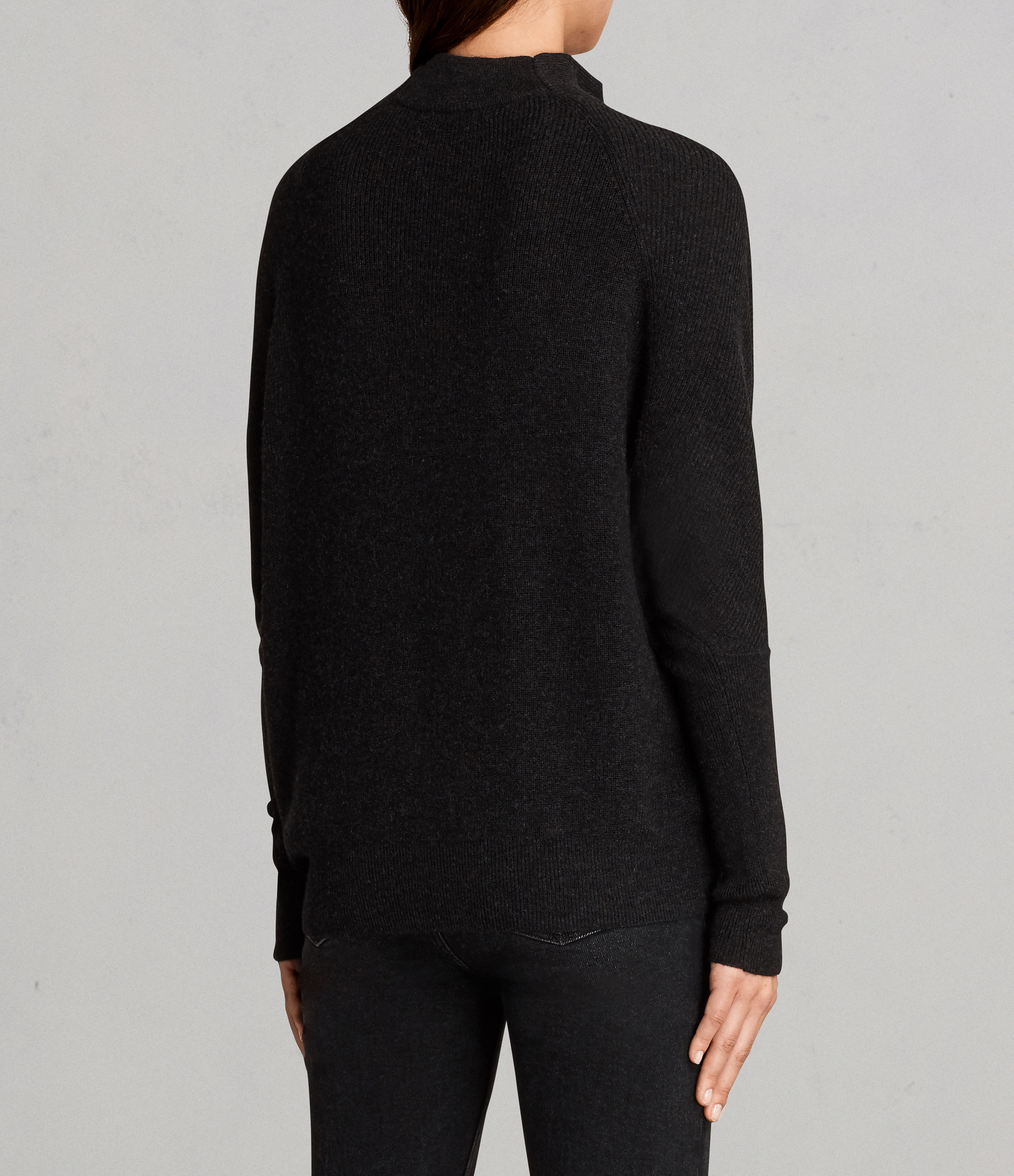 Black All Saints Ridley Sweater