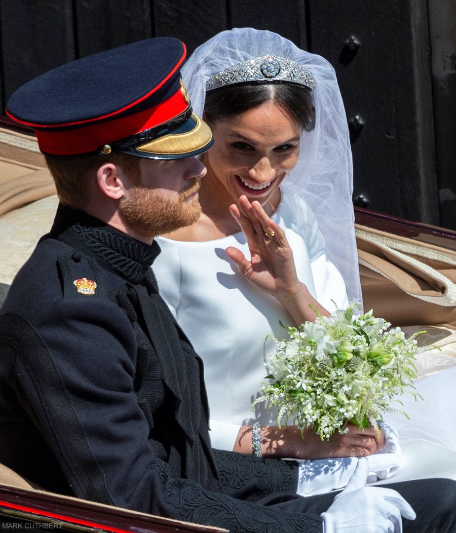 Meghan and Harry tie the knot! The new Duke and Duchess of Sussex after getting married in Windsor