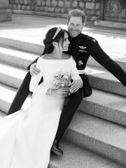 Meghan and Harry's official wedding photo